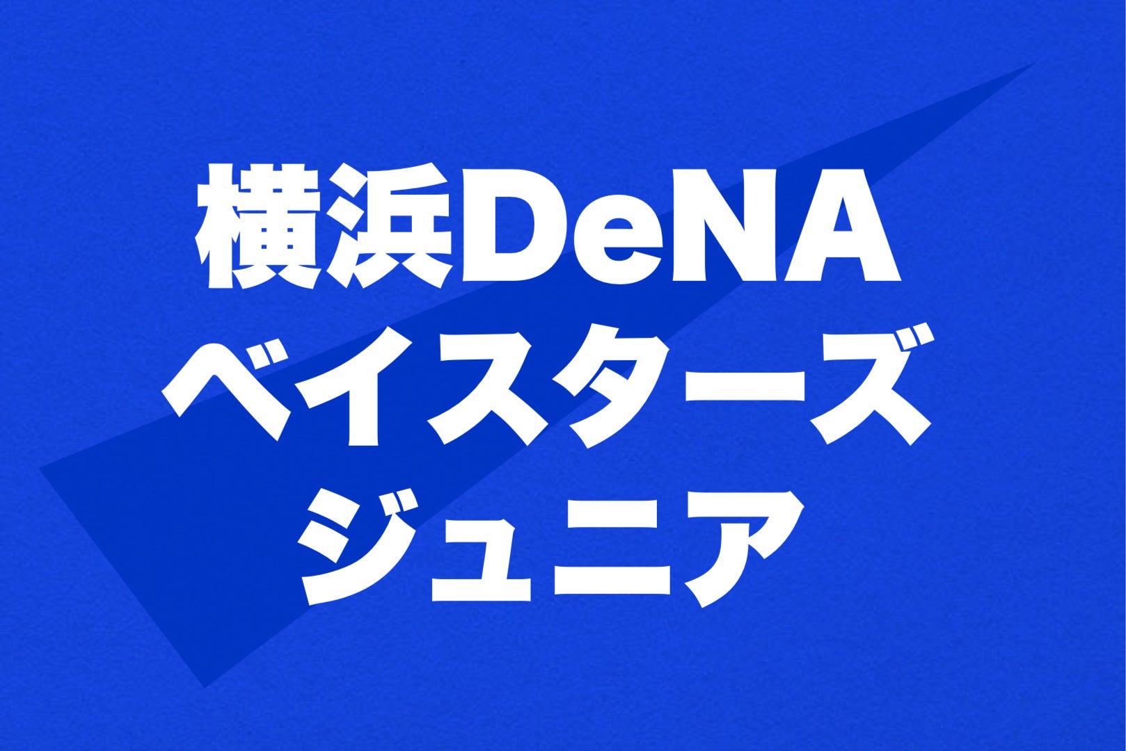 2019 ベイスターズ ジュニア